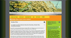 Desktop Screenshot of goldenrice.org